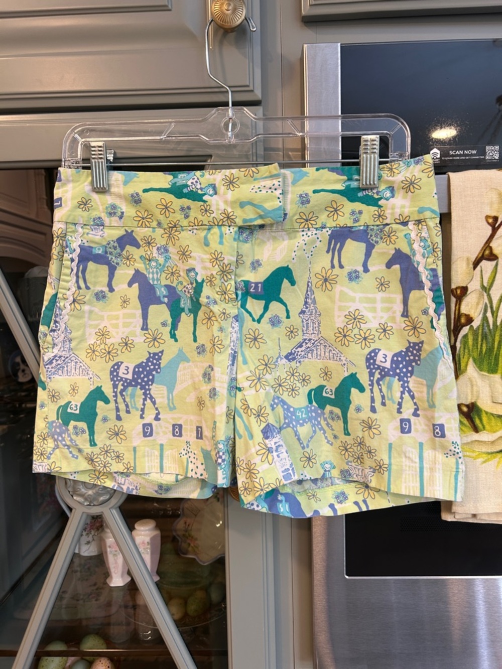 Lilly Pulitzer Kentucky Derby VintageBermuda Shorts Rare HTF 2
